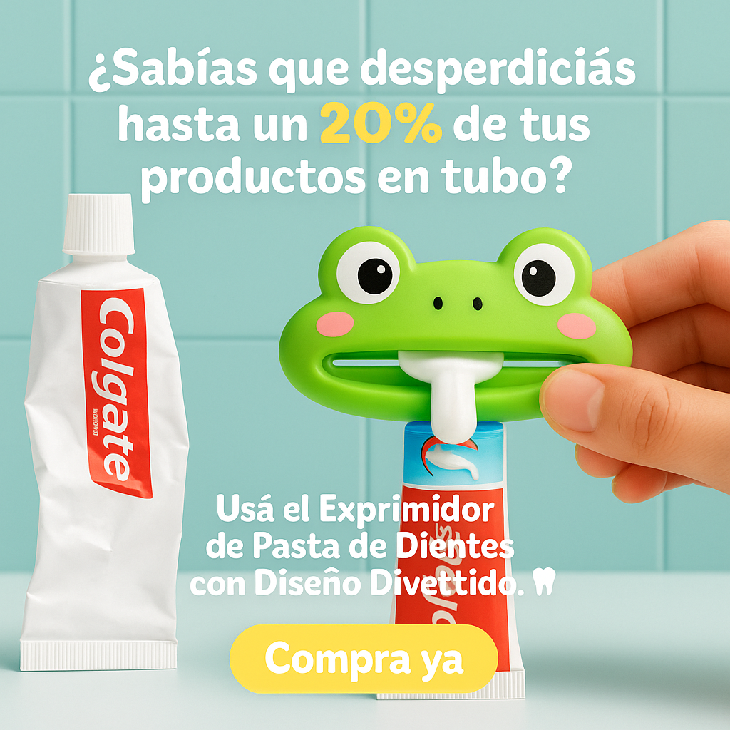 Exprimidor de Pasta de Dientes